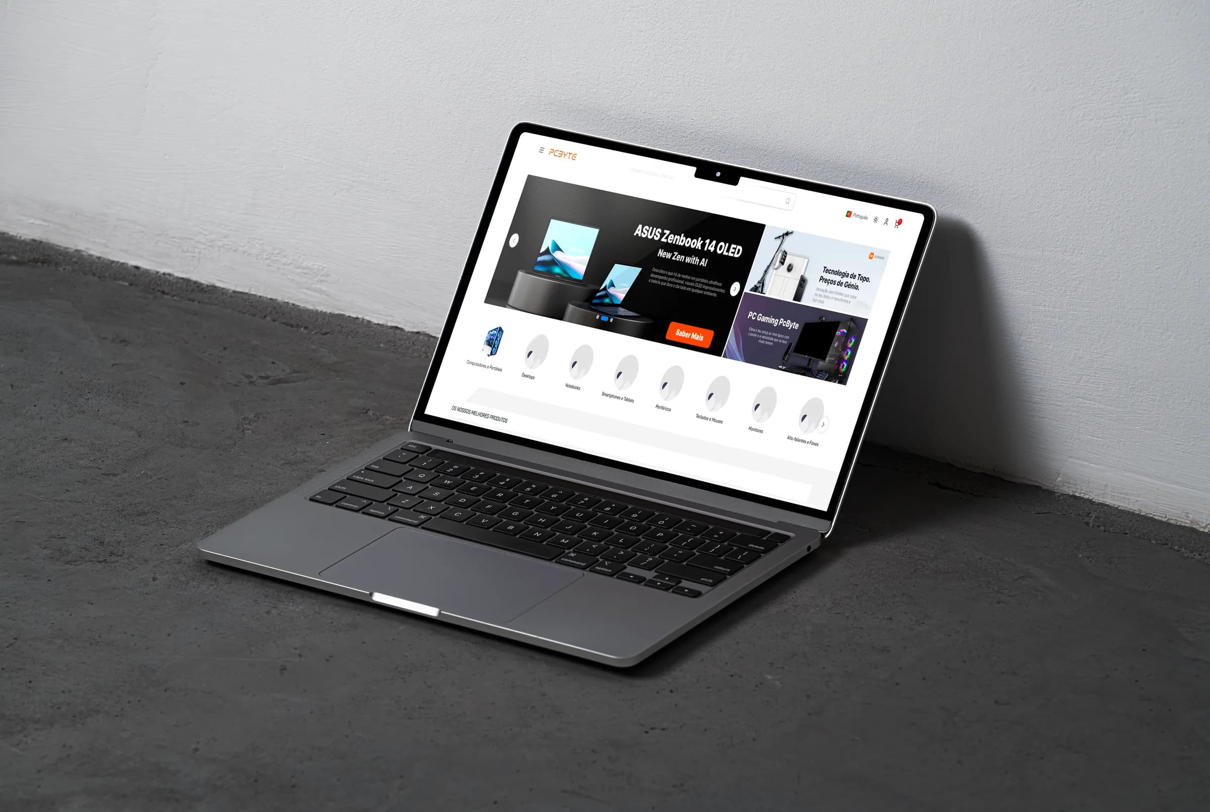 E-commerce headless full-stack pour magasin de technologie